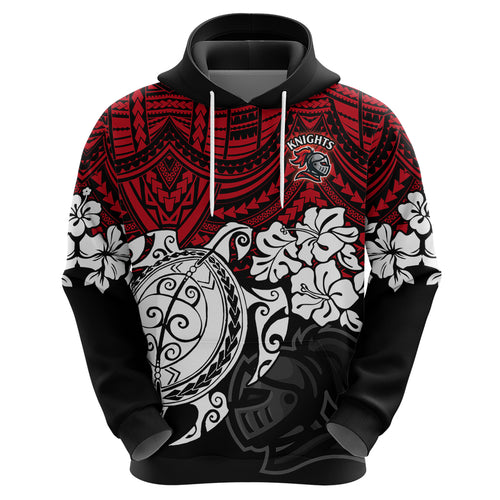 custom-knights-rugby-hoodie-novocastrians-hibiscus-and-turtle-with-polynesian-pattern