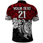 custom-knights-rugby-polo-shirt-novocastrians-hibiscus-and-turtle-with-polynesian-pattern