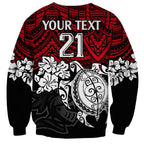 custom-knights-rugby-sweatshirt-novocastrians-hibiscus-and-turtle-with-polynesian-pattern