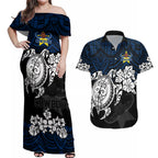 custom-cowboys-rugby-couples-matching-off-shoulder-maxi-dress-and-hawaiian-shirt-hibiscus-and-turtle-with-polynesian-pattern