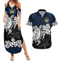 custom-cowboys-rugby-couples-matching-summer-maxi-dress-and-hawaiian-shirt-hibiscus-and-turtle-with-polynesian-pattern