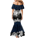 custom-cowboys-rugby-family-matching-mermaid-dress-and-hawaiian-shirt-hibiscus-and-turtle-with-polynesian-pattern