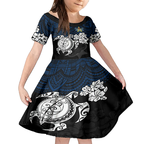 custom-cowboys-rugby-family-matching-off-shoulder-maxi-dress-and-hawaiian-shirt-hibiscus-and-turtle-with-polynesian-pattern