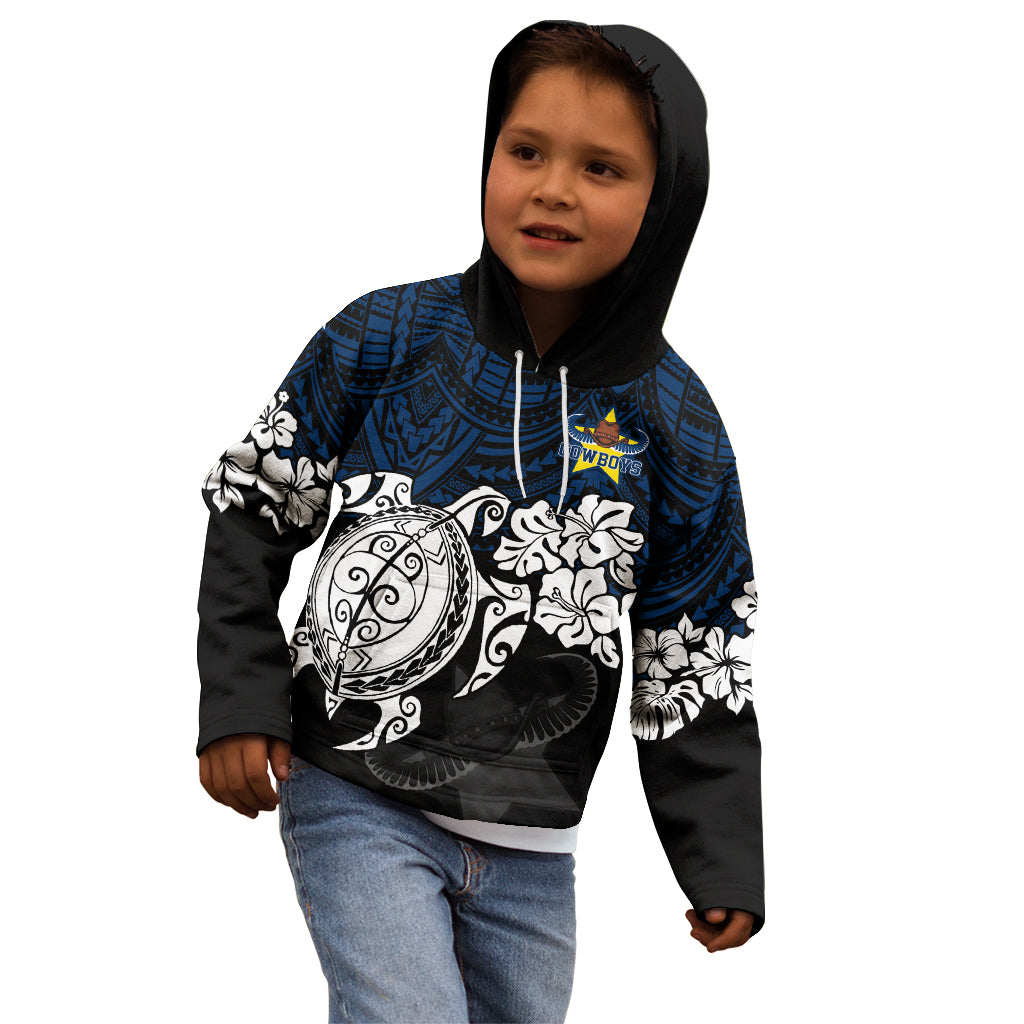 custom-cowboys-rugby-kid-hoodie-hibiscus-and-turtle-with-polynesian-pattern