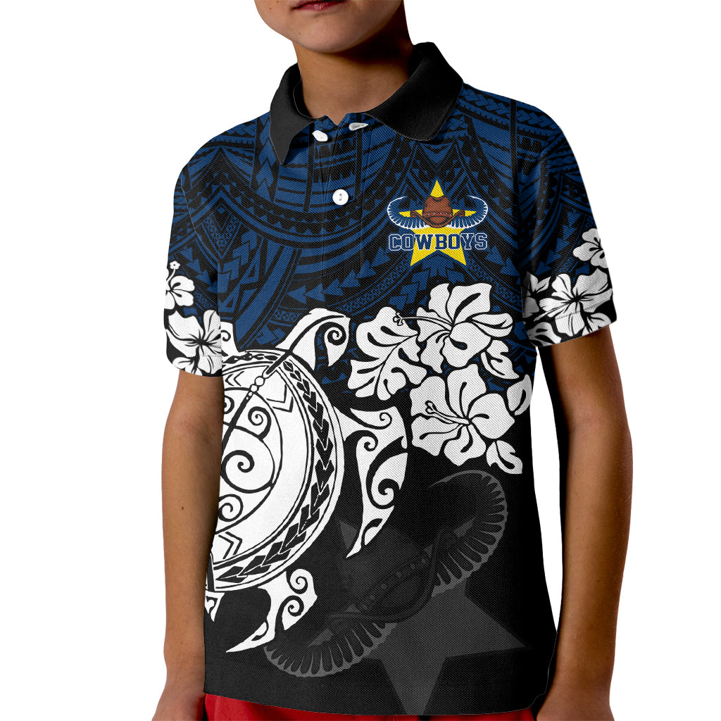 custom-cowboys-rugby-kid-polo-shirt-hibiscus-and-turtle-with-polynesian-pattern
