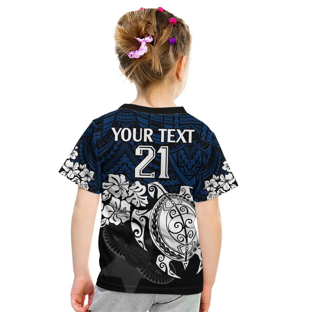 custom-cowboys-rugby-kid-t-shirt-hibiscus-and-turtle-with-polynesian-pattern