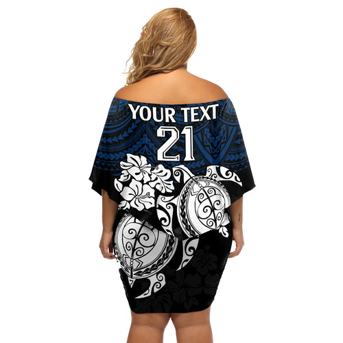 custom-cowboys-rugby-off-shoulder-short-dress-hibiscus-and-turtle-with-polynesian-pattern