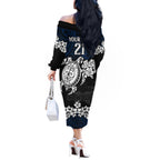 custom-cowboys-rugby-off-the-shoulder-long-sleeve-dress-hibiscus-and-turtle-with-polynesian-pattern
