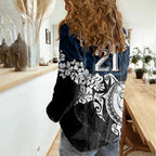 custom-cowboys-rugby-women-casual-shirt-hibiscus-and-turtle-with-polynesian-pattern
