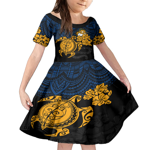 custom-parra-eels-rugby-family-matching-long-sleeve-bodycon-dress-and-hawaiian-shirt-hibiscus-and-turtle-with-polynesian-pattern