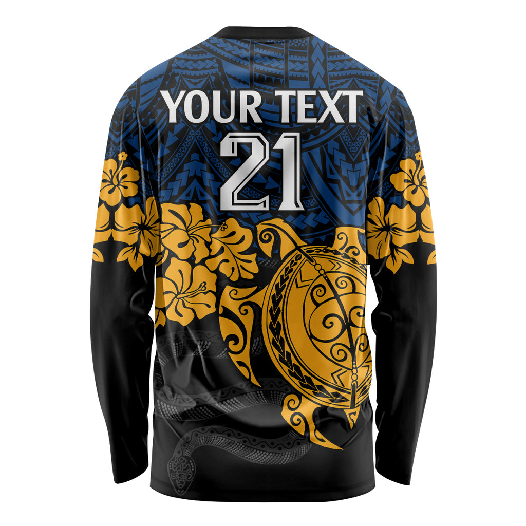 custom-parra-eels-rugby-long-sleeve-shirt-hibiscus-and-turtle-with-polynesian-pattern