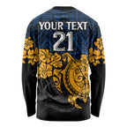 custom-parra-eels-rugby-long-sleeve-shirt-hibiscus-and-turtle-with-polynesian-pattern