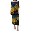 custom-parra-eels-rugby-puletasi-hibiscus-and-turtle-with-polynesian-pattern