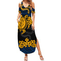 custom-parra-eels-rugby-summer-maxi-dress-hibiscus-and-turtle-with-polynesian-pattern