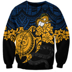custom-parra-eels-rugby-sweatshirt-hibiscus-and-turtle-with-polynesian-pattern