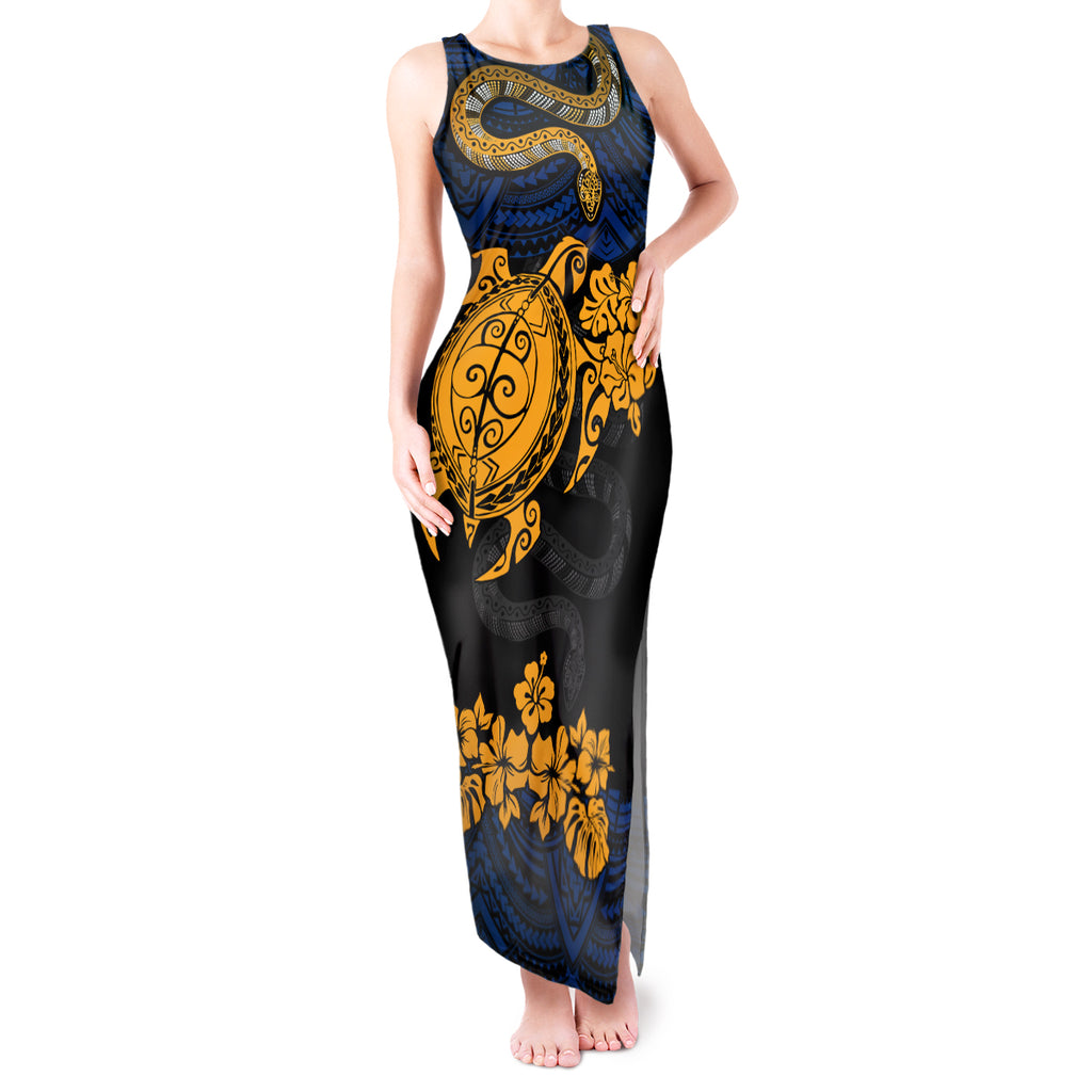 custom-parra-eels-rugby-tank-maxi-dress-hibiscus-and-turtle-with-polynesian-pattern