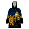 custom-parra-eels-rugby-wearable-blanket-hoodie-hibiscus-and-turtle-with-polynesian-pattern