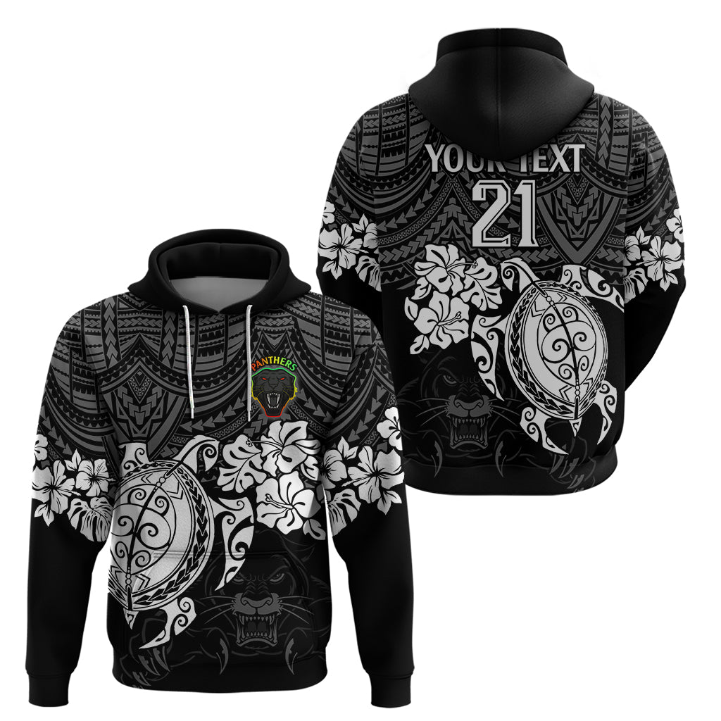 custom-panthers-rugby-hoodie-penrith-hibiscus-and-turtle-with-polynesian-pattern
