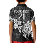 custom-panthers-rugby-kid-polo-shirt-penrith-hibiscus-and-turtle-with-polynesian-pattern