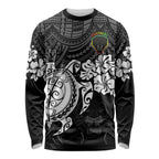 custom-panthers-rugby-long-sleeve-shirt-penrith-hibiscus-and-turtle-with-polynesian-pattern