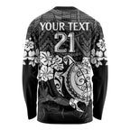 custom-panthers-rugby-long-sleeve-shirt-penrith-hibiscus-and-turtle-with-polynesian-pattern