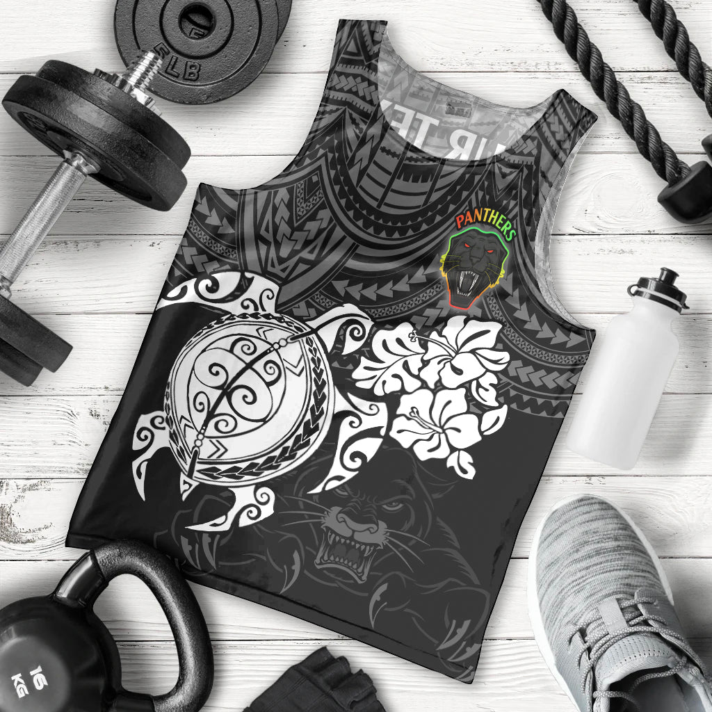 custom-panthers-rugby-men-tank-top-penrith-hibiscus-and-turtle-with-polynesian-pattern