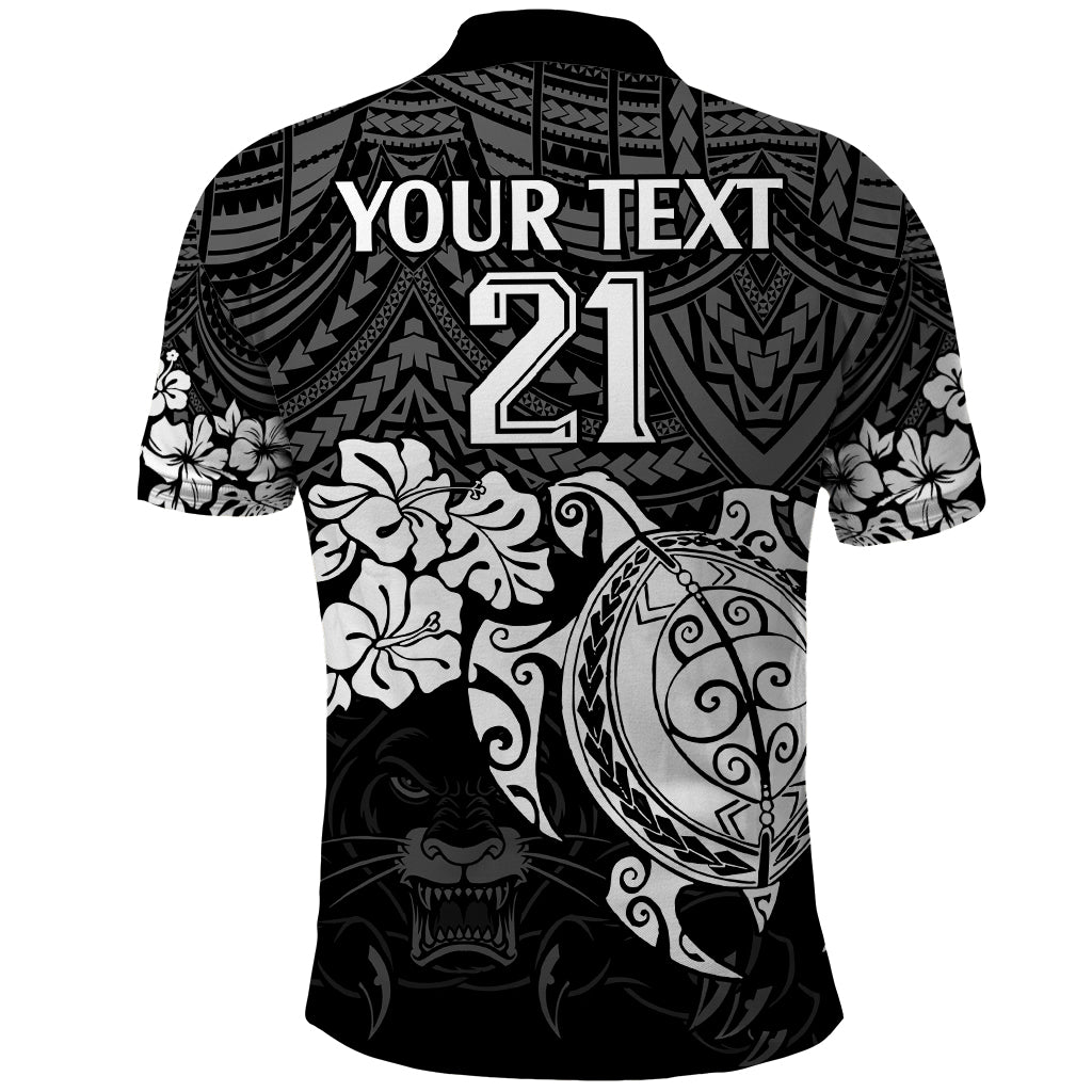 custom-panthers-rugby-polo-shirt-penrith-hibiscus-and-turtle-with-polynesian-pattern