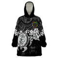 custom-panthers-rugby-wearable-blanket-hoodie-penrith-hibiscus-and-turtle-with-polynesian-pattern