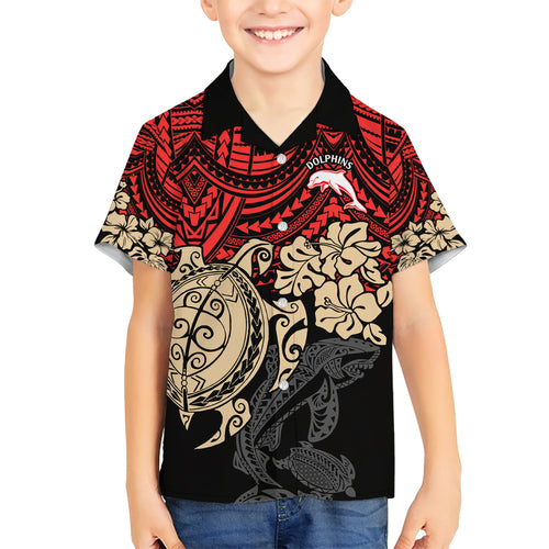 custom-dolphins-rugby-hawaiian-shirt-reddy-hibiscus-and-turtle-with-polynesian-pattern
