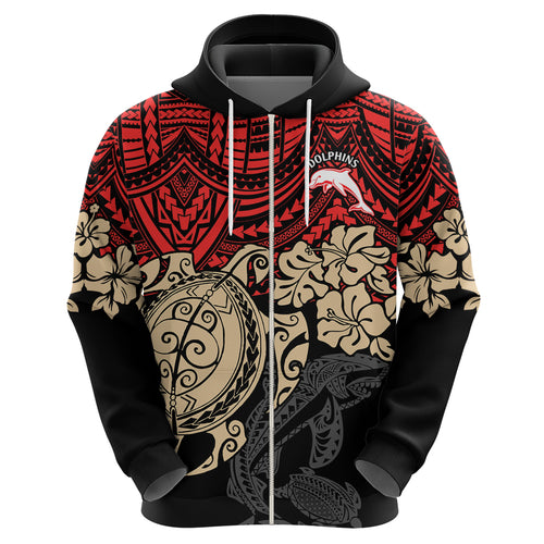 custom-dolphins-rugby-hoodie-reddy-hibiscus-and-turtle-with-polynesian-pattern