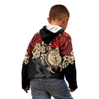 custom-dolphins-rugby-kid-hoodie-reddy-hibiscus-and-turtle-with-polynesian-pattern