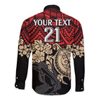 custom-dolphins-rugby-long-sleeve-button-shirt-reddy-hibiscus-and-turtle-with-polynesian-pattern
