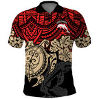custom-dolphins-rugby-polo-shirt-reddy-hibiscus-and-turtle-with-polynesian-pattern