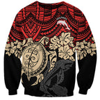 custom-dolphins-rugby-sweatshirt-reddy-hibiscus-and-turtle-with-polynesian-pattern