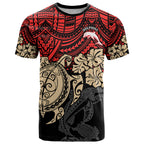 custom-dolphins-rugby-t-shirt-reddy-hibiscus-and-turtle-with-polynesian-pattern
