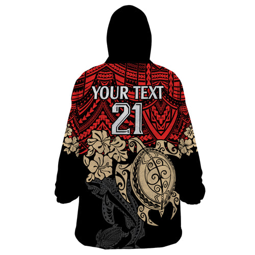custom-dolphins-rugby-wearable-blanket-hoodie-reddy-hibiscus-and-turtle-with-polynesian-pattern