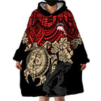 custom-dolphins-rugby-wearable-blanket-hoodie-reddy-hibiscus-and-turtle-with-polynesian-pattern