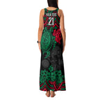 custom-rabbitohs-rugby-family-matching-tank-maxi-dress-and-hawaiian-shirt-bunnies-hibiscus-and-turtle-with-polynesian-pattern