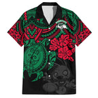 custom-rabbitohs-rugby-hawaiian-shirt-bunnies-hibiscus-and-turtle-with-polynesian-pattern