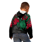 custom-rabbitohs-rugby-kid-hoodie-bunnies-hibiscus-and-turtle-with-polynesian-pattern