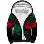 custom-rabbitohs-rugby-sherpa-hoodie-bunnies-hibiscus-and-turtle-with-polynesian-pattern