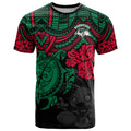 custom-rabbitohs-rugby-t-shirt-bunnies-hibiscus-and-turtle-with-polynesian-pattern