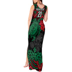 custom-rabbitohs-rugby-tank-maxi-dress-bunnies-hibiscus-and-turtle-with-polynesian-pattern