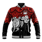 custom-dragons-rugby-baseball-jacket-red-v-hibiscus-and-turtle-with-polynesian-pattern