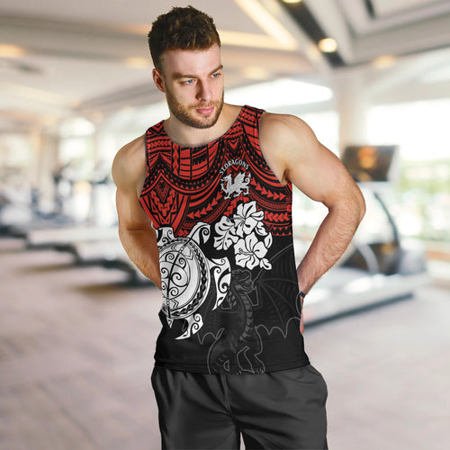custom-dragons-rugby-men-tank-top-red-v-hibiscus-and-turtle-with-polynesian-pattern