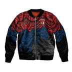 custom-roosters-rugby-bomber-jacket-sydney-hibiscus-and-turtle-with-polynesian-pattern