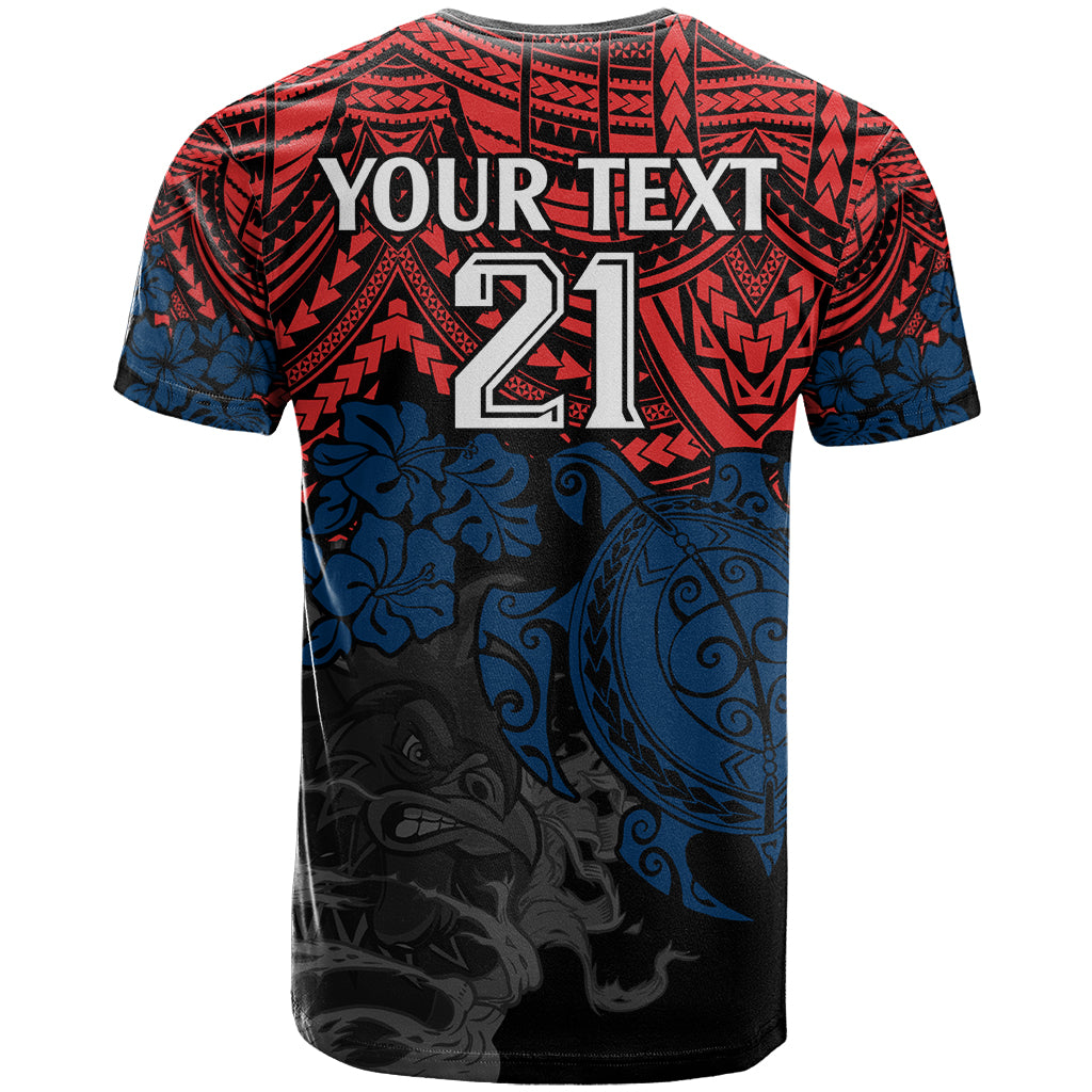 custom-roosters-rugby-t-shirt-sydney-hibiscus-and-turtle-with-polynesian-pattern