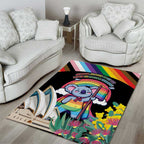Aussia Pride Month Rainbow Koala Area Rug