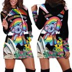 Aussia Pride Month Rainbow Koala Hoodie Dress