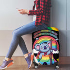 Aussia Pride Month Rainbow Koala Luggage Cover
